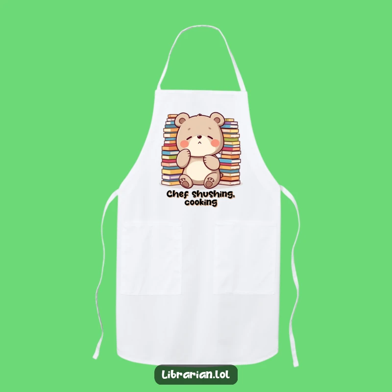 Funny Chef's Apron: Command Quiet in the Kitchen with This Hilarious Bear Gift