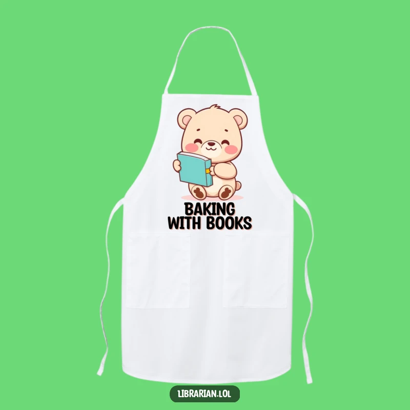 Funny Bear Cub Apron - Cute Cooking Character Gift for Bakers