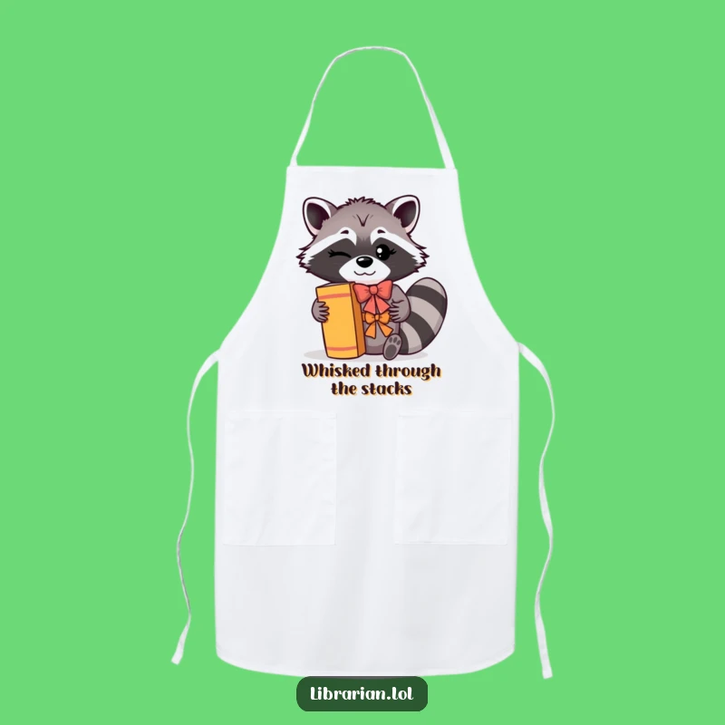 Funny Chef's Apron: Shelve Your Worries with This Hilarious Racoon Gift