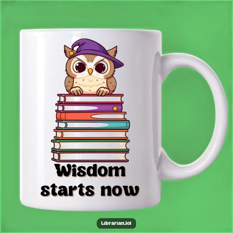 Funny Owl Professor Mug - Hilarious Gift for Knowledge Seekers & Owl Fans