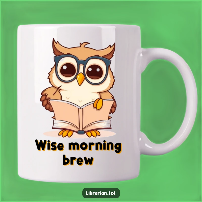 Funny Owl Scholar Mug: Wise Discovery, Perfect Intellectual Gift