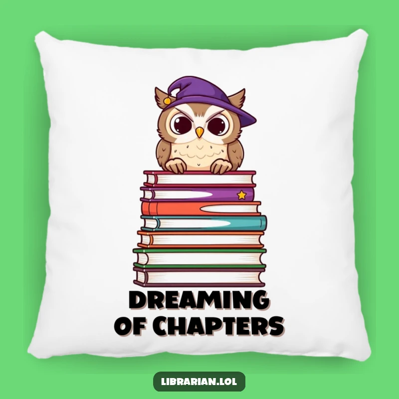 Funny Owl Professor Pillow - Soft & Hilarious Accent for Cozy Spaces