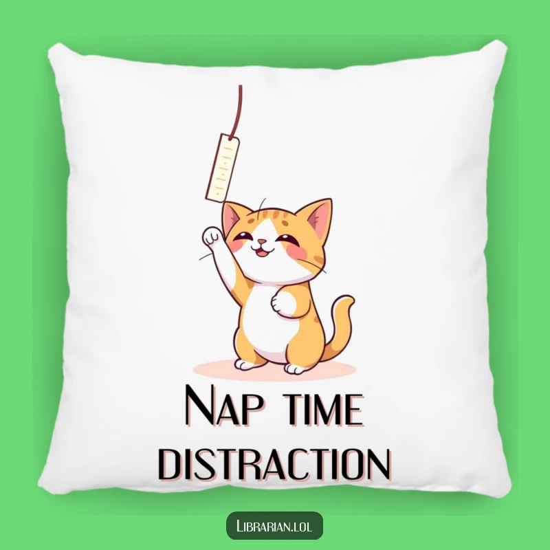 Funny Cat Bookmark Pillow - Soft Comfort with This Hilarious Design