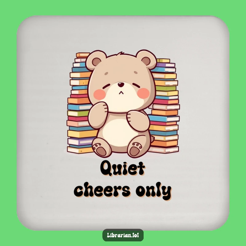 Funny Quiet Coasters: Protect Surfaces with This Hilarious Bear Gift Set