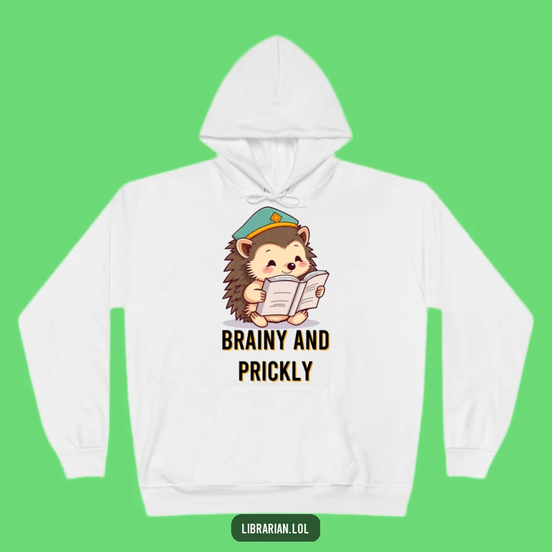 Funny Hedgehog Hoodie - Cozy, Warm and Hilarious Apparel for Study Sessions