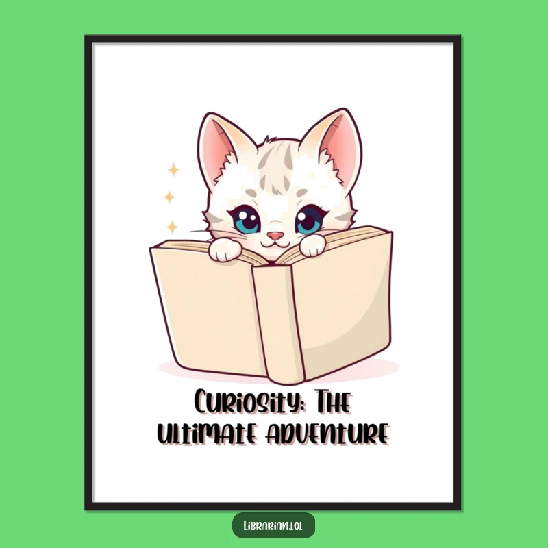 Free Printable Funny Kitten Wall Art: Mischievous Sparkle Downloadable Decor