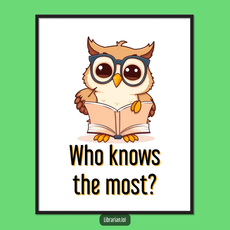 Wise Owl Discovery Free Printable Wall Art - Educational Downloadable Decor