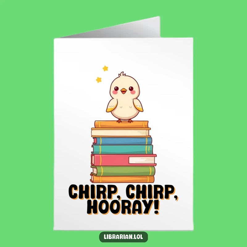 Free Printable Bird Congratulations Card - Joyful Chirping Downloadable Gift