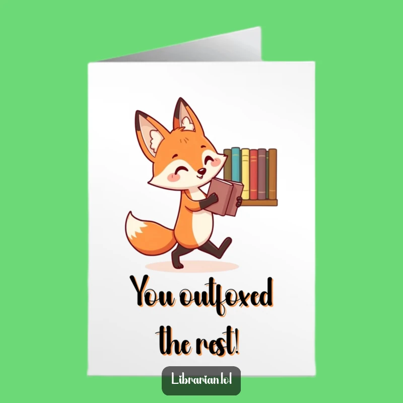 Fox's Fanfare: Free Printable Card & Downloadable Congrats Gift