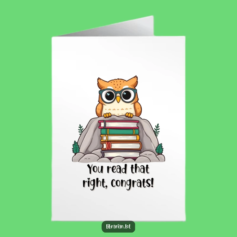 Free Printable Owl Congratulations Card: Wise Words Funny Downloadable Gift for Grads