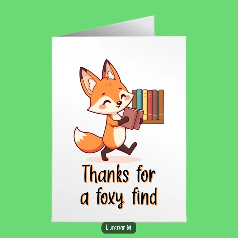 Fox's Grateful Gesture: Free Printable Card & Downloadable Thanks