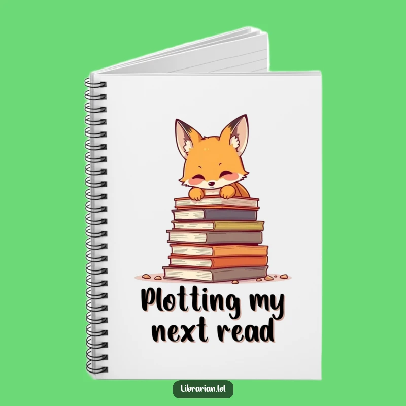 Funny Fox Journal - Hilarious Notebook for Book Lovers' Thoughts