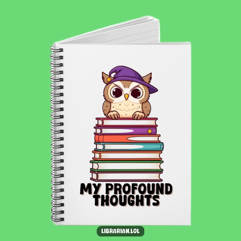 Funny Owl Professor Notebook - Hilarious Journal for Wise Ideas