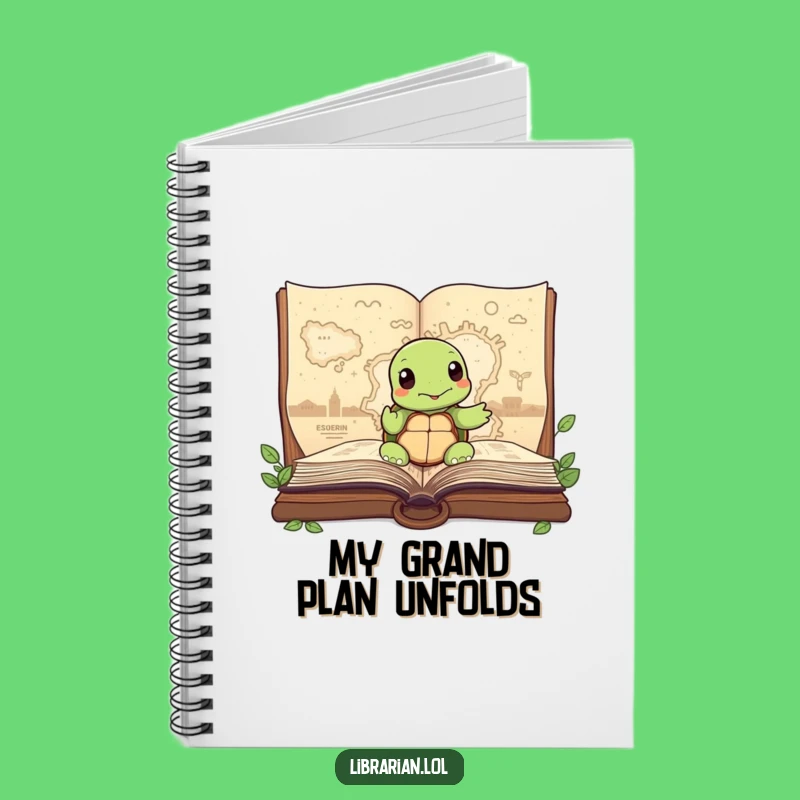 Funny Turtle Story Map Notebook: Chart Your Course with Wise Ideas